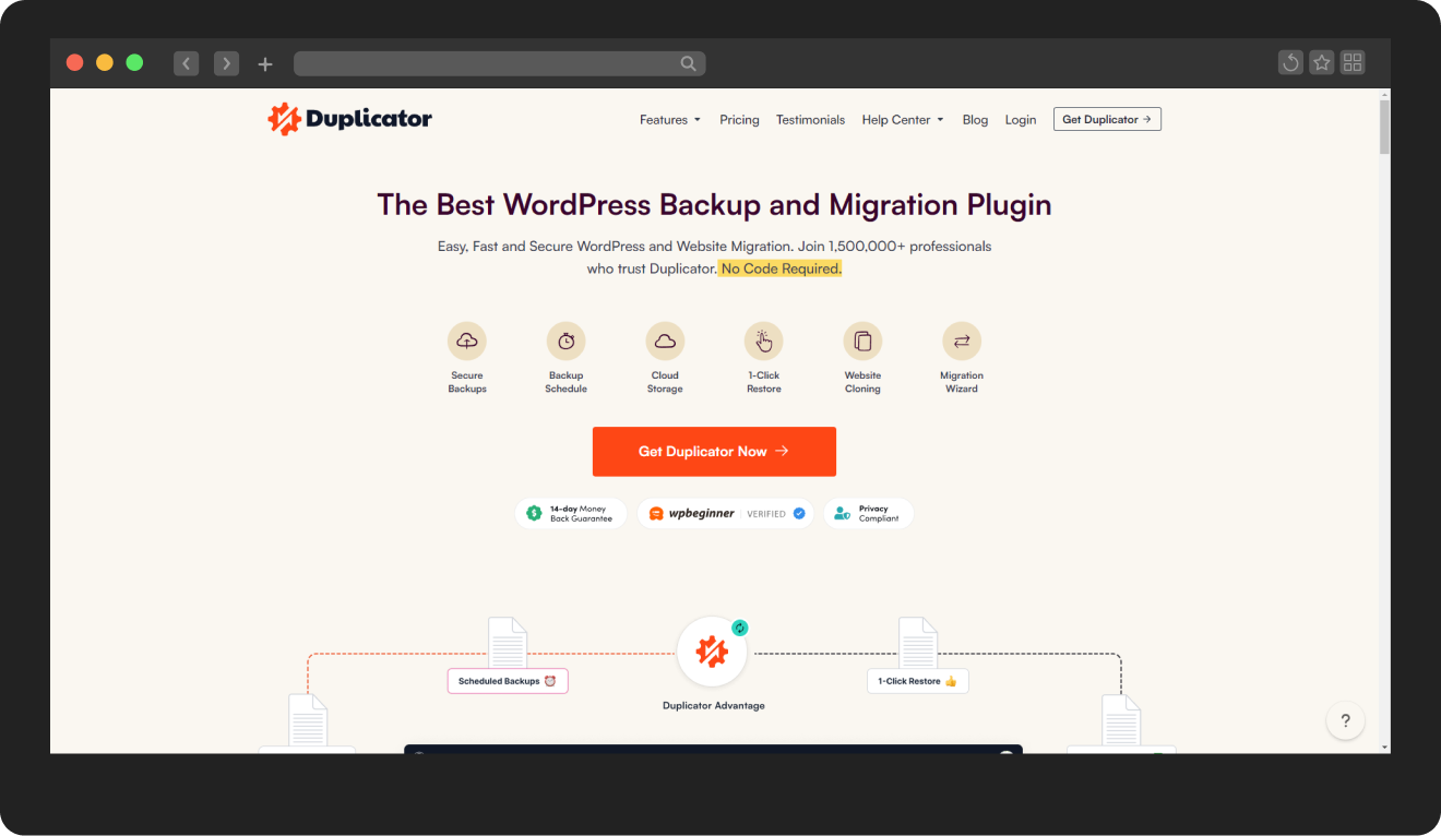 Duplicator Plugin