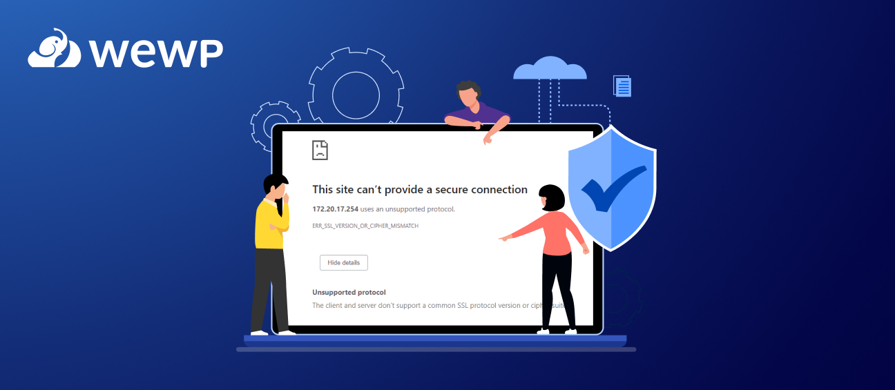 This Site Can’t Provide a Secure Connection